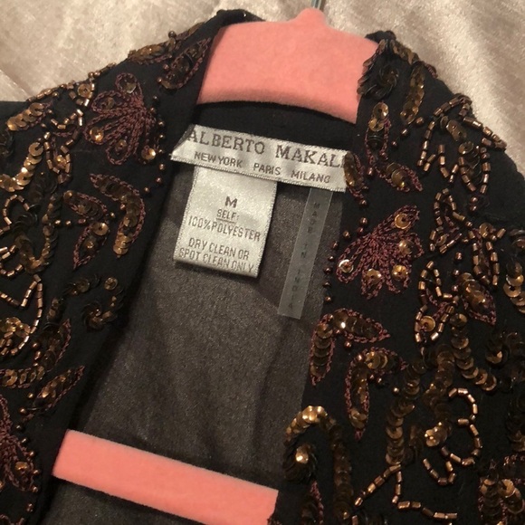 Alberto MAKALI Sheer Sequin Jacket NWOTS - Picture 2 of 8